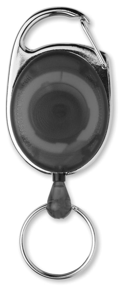 Porte-badge enrouleur métal personnalisé ARRONSA, côté 2