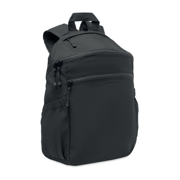 Sac à dos nylon ripstop 10 L personnalisé NEXUS, Noir