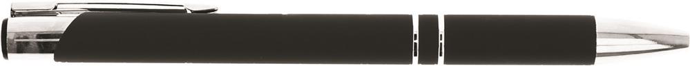 Stylo aluminium toucher gomme personnalisé AOSTA, corps gauche