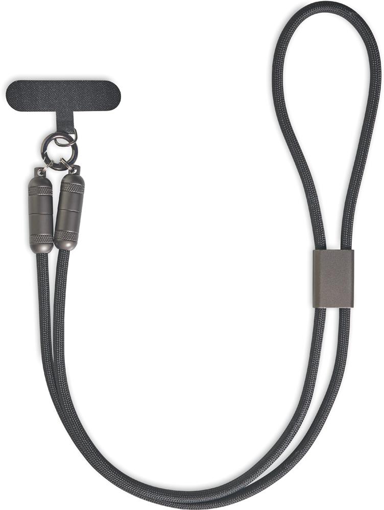 Lanyard câble de charge 60 W personnalisé SHAKA, plaque côté 1