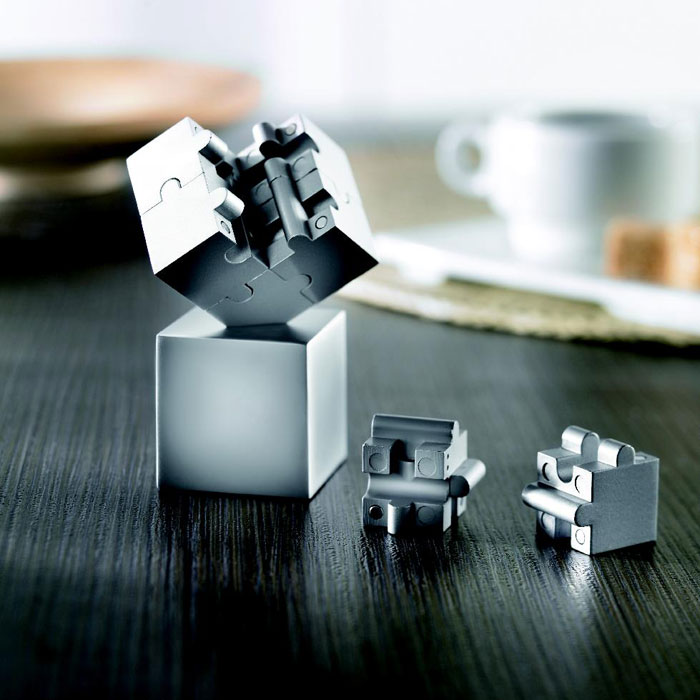 Puzzle 3D magnétique en métal personnalisé KUBZLE