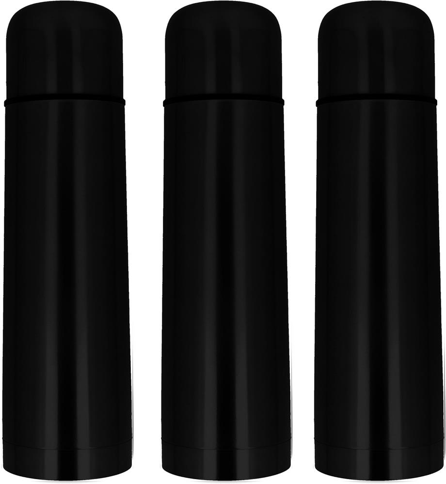 Bouteille isotherme inox 500 ml personnalisée CHAN, tour complet (impression numérique 360)