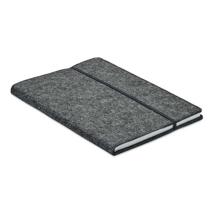 Carnet A5 couverture feutre RPET personnalisé FELTBOOK