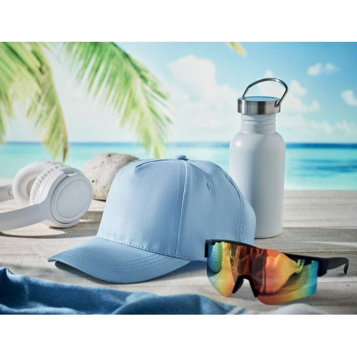 Casquette coton 5 panneaux personnalisée BUZZ