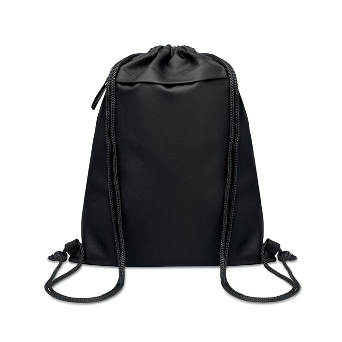 Sac à cordon 600D RPET zippé personnalisé BANGKOK BAG