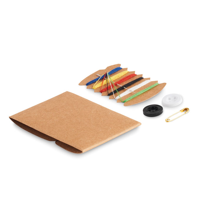 Kit couture étui kraft personnalisé COMPACT