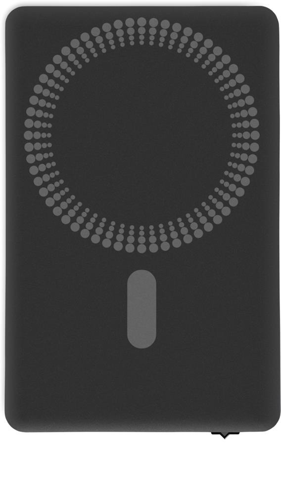 Batterie externe 10000 mAh sans fil personnalisée POWERMAG, chargeur