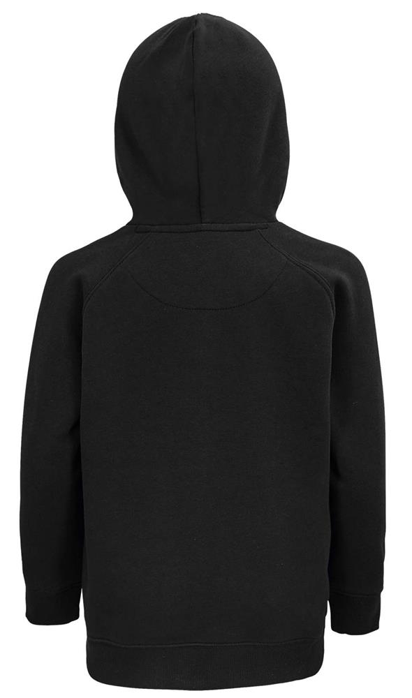 Sweat à capuche enfant coton bio personnalisé STELLAR KIDS, dos