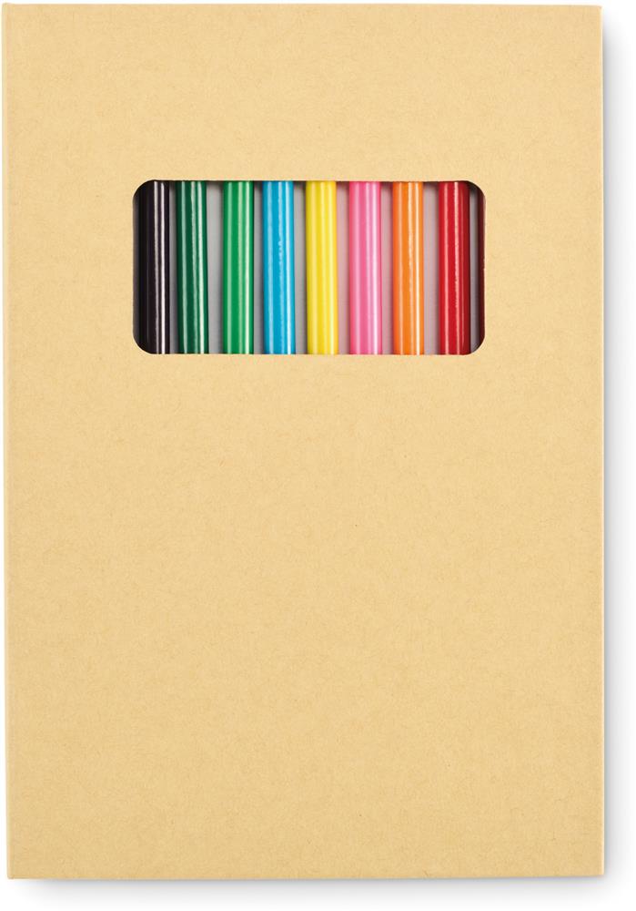 Set de coloriage kraft personnalisé FUNSKETCH, devant