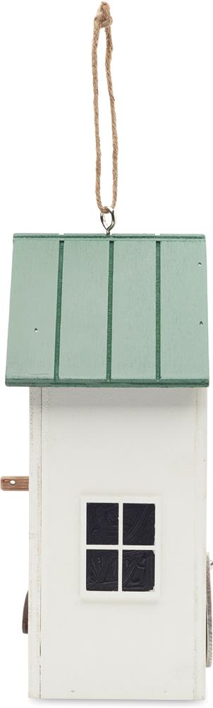 Nichoir à oiseaux en bois personnalisé GREENJAY, côté 2