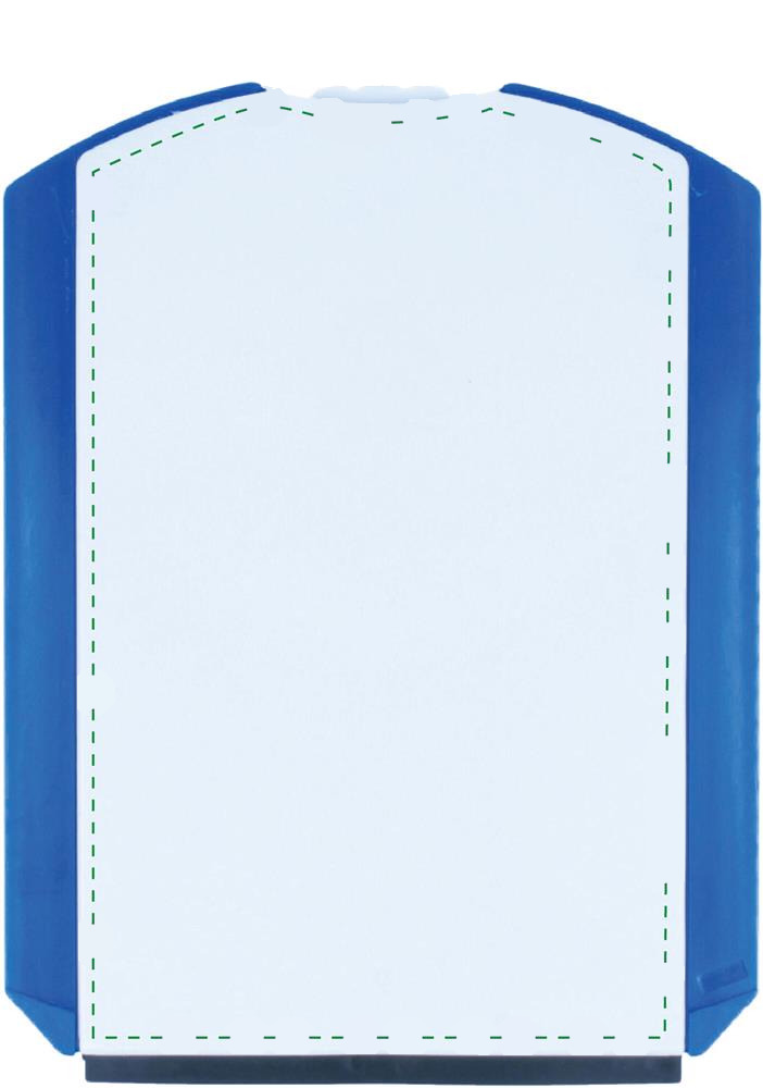 Disque stationnement grattoir personnalisé PARK & SCRAP, surface de marquage