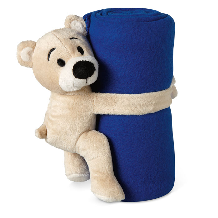 Couverture polaire enfant avec ours personnalisée MANTA