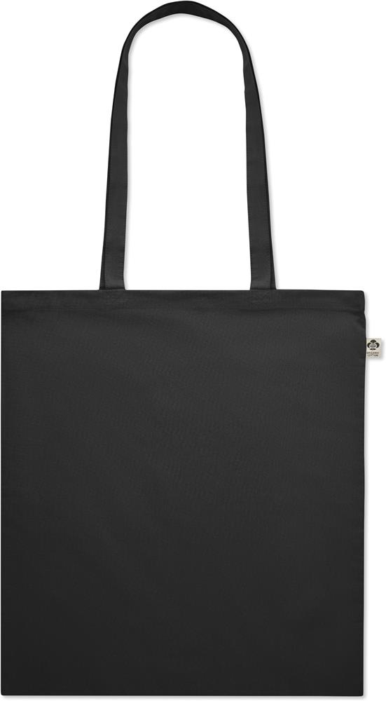 Tote bag coton bio 180 g/m² personnalisé ONEL, devant (transfert numérique)