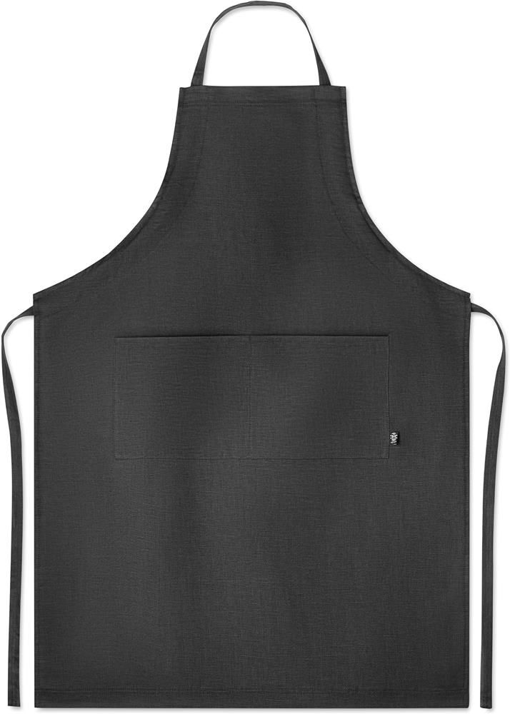 Tablier chanvre 200 g/m² personnalisé NAIMA APRON, devant poche droite