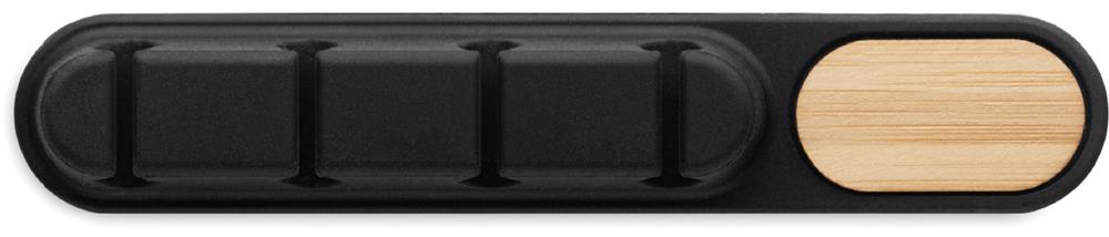 Organisateur de câbles silicone personnalisé ORDER, devant