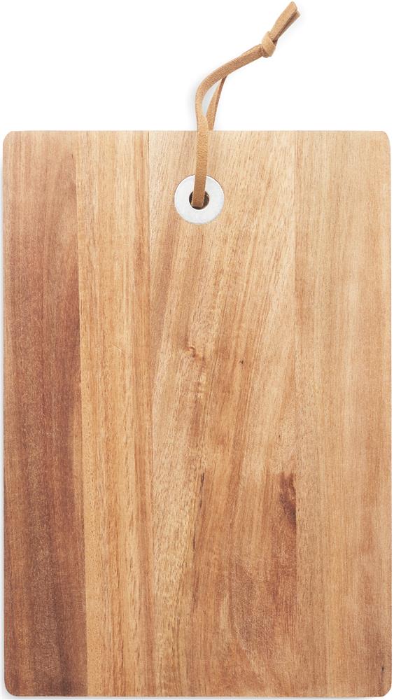 Plateau à fromage acacia et couteau personnalisé OSTUR LARGE, planche côté 2