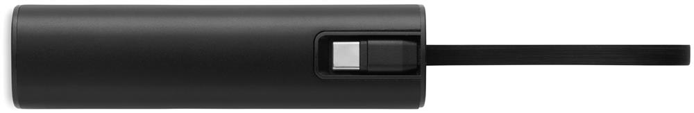 Batterie externe tube 5000 mAh personnalisée POWERTUBE, côté 4