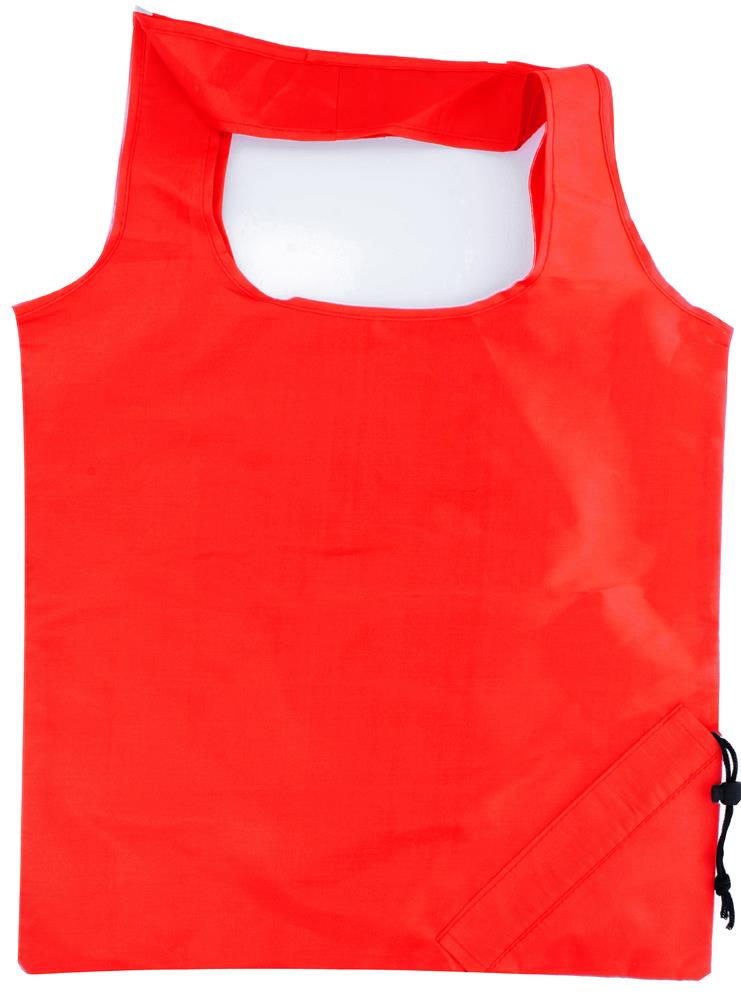 Sac shopping pliable polyester personnalisé FRESA, dos