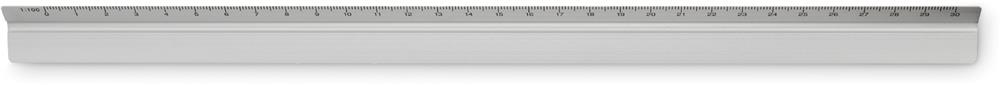 Règle d'architecte aluminium 30 cm personnalisée TRIA, gauche