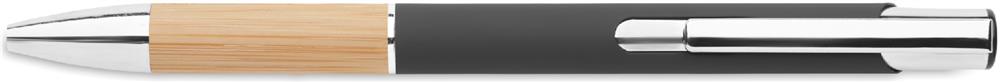 Stylo aluminium prise bambou personnalisé SPARTA, face opposée au clip