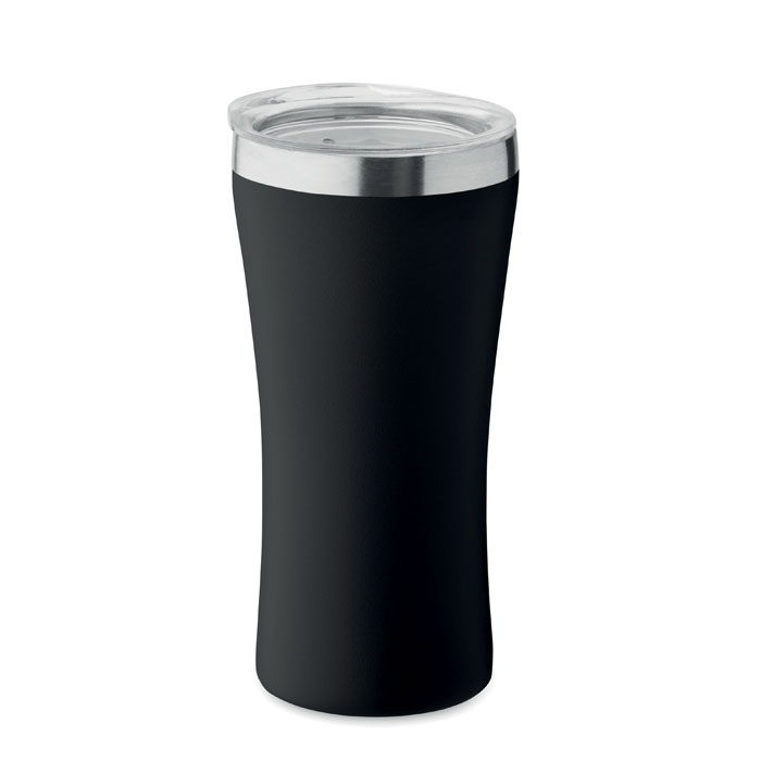 Gobelet isotherme inox recyclé 160 ml personnalisé OZ, Noir