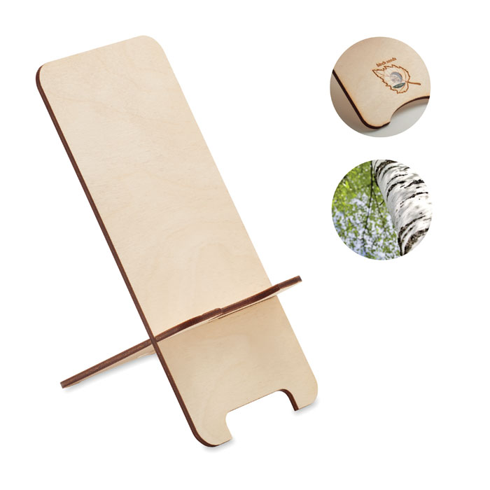 Support de téléphone en bois personnalisé GROUW STAND
