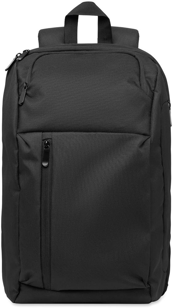 Sac à dos ordinateur 15'' ouverture 180° personnalisé DOHA, devant poche