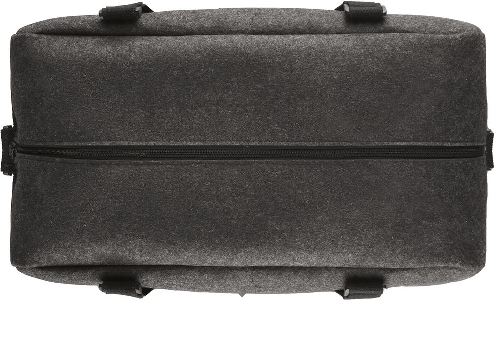 Sac de sport feutre RPET personnalisé INDICO BAG, dessus