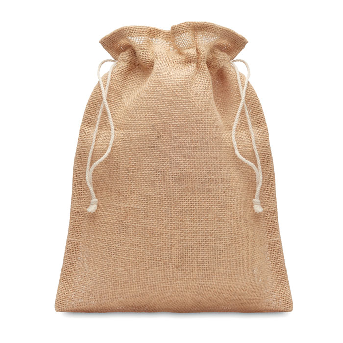 Sac cadeau jute personnalisé JUTE SMALL