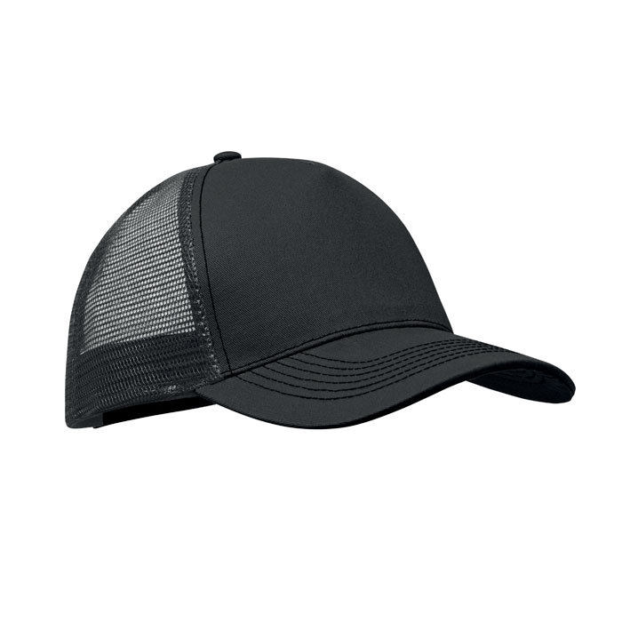 Casquette trucker coton 250 g/m² personnalisée BLIST, Noir