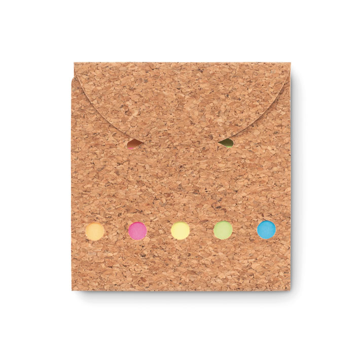 Bloc-notes adhésif liège personnalisé FOLDCORK