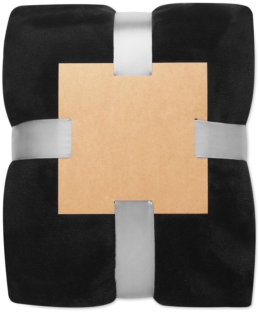Coffret plaid et 2 mugs personnalisé AGRADABLE, plaid carte