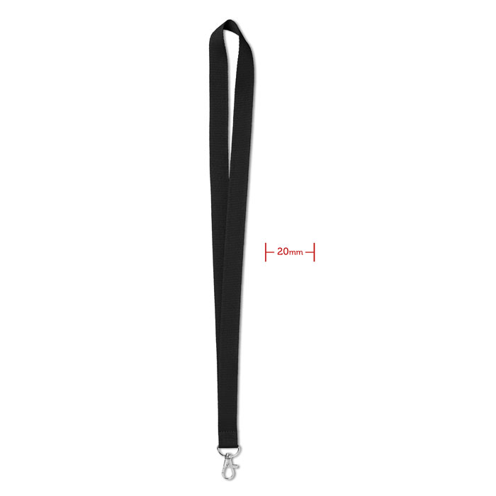 Lanyard tour de cou 20 mm personnalisé SIMPLE LANY