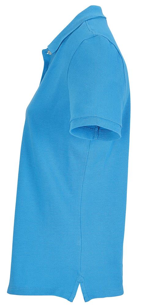 Polo femme coton peigné personnalisé PACIFIC WOMEN, manche gauche