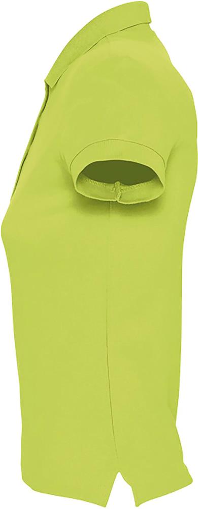 Polo femme piqué 170 g/m² personnalisé PASSION, manche gauche