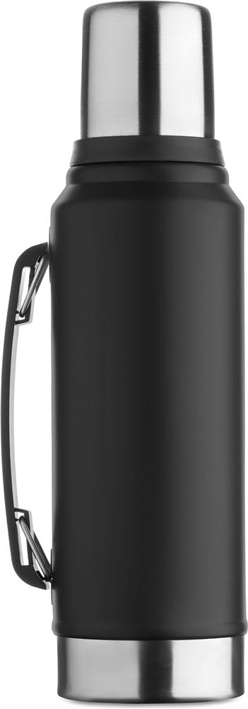 Bouteille isotherme 1 L avec gobelet personnalisée NYIMA, gauche