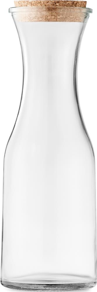 Carafe verre recyclé 1L personnalisée PICCA, dos