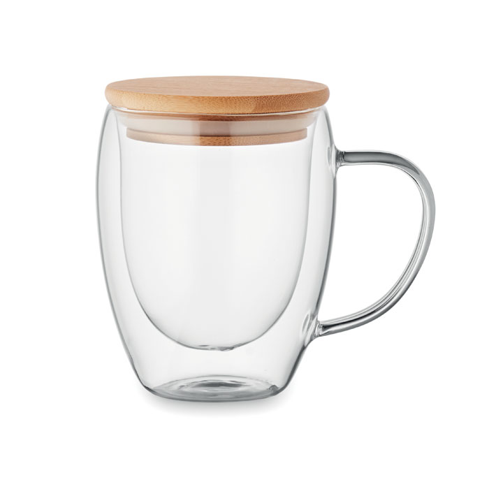 Mug verre double paroi 250 ml personnalisé TIRAL