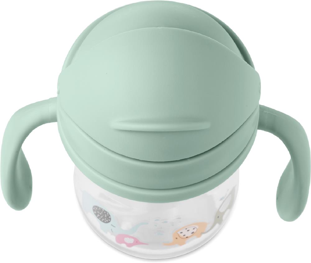 Gobelet bébé Tritan 250 ml personnalisé SED, couvercle