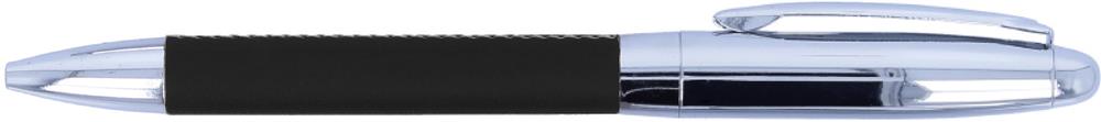 Parure stylo et roller en pochette personnalisée BALTIMORE, stylo à côté clip