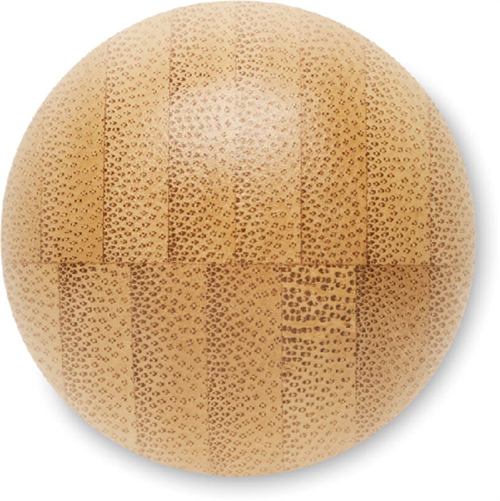 Baume à lèvres pot bambou SPF10 personnalisé SOFT LUX, dessus