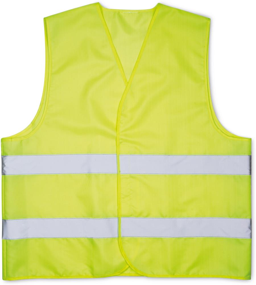 Gilet de sécurité haute visibilité personnalisé VISICOAT, devant