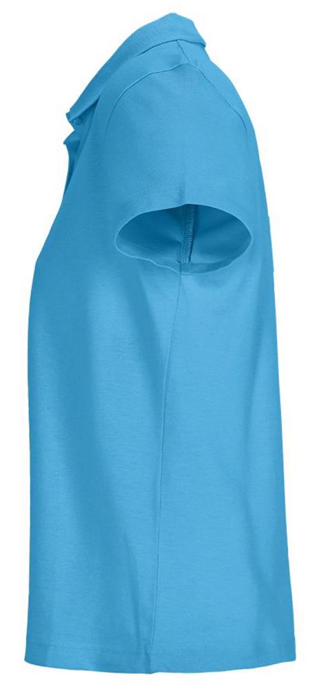 Polo femme 100 % coton personnalisé PULSE WOMEN, manche gauche