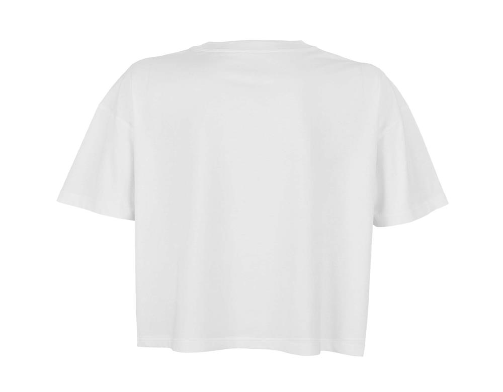 Tee-shirt oversize femme coton bio personnalisé BOXY WOMEN, dos