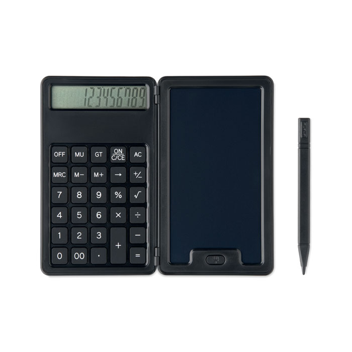 Calculatrice avec tablette LCD personnalisée CLERK