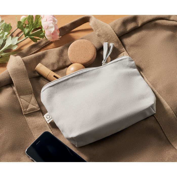 Trousse coton recyclé 320 g/m² personnalisée ELNAS