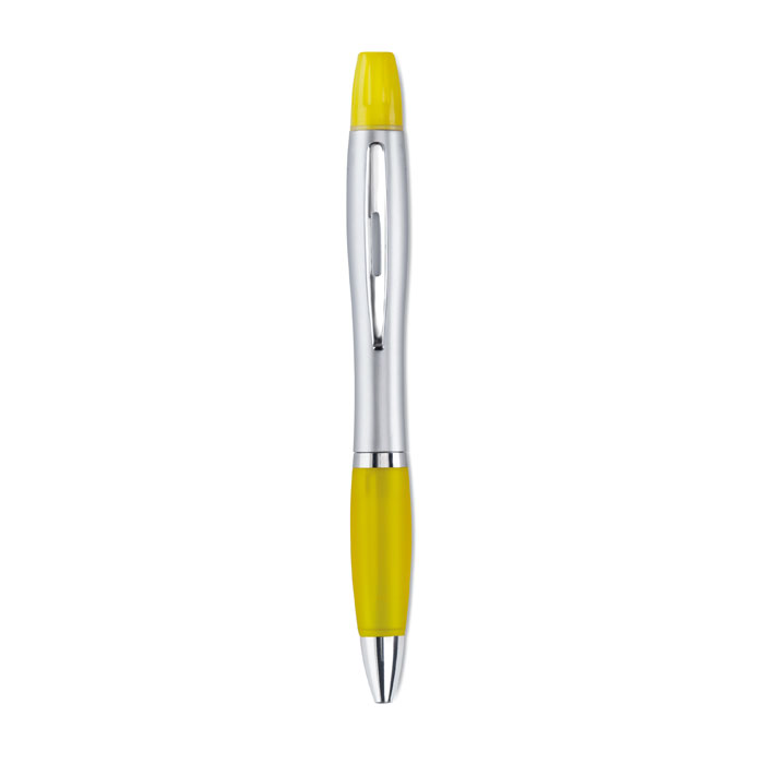 Stylo bille et surligneur 2 en 1 personnalisé RIO DUO