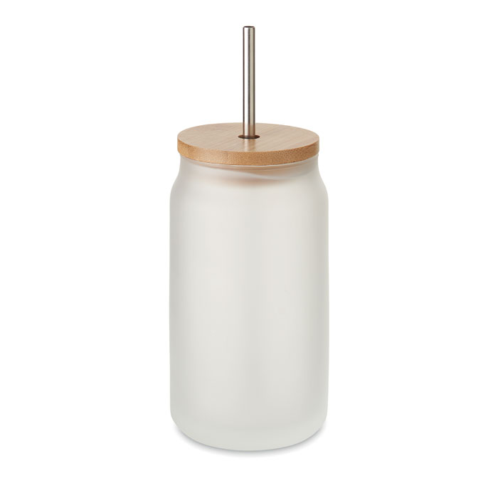 Pot Mason en verre 400 ml personnalisé JARBLIM