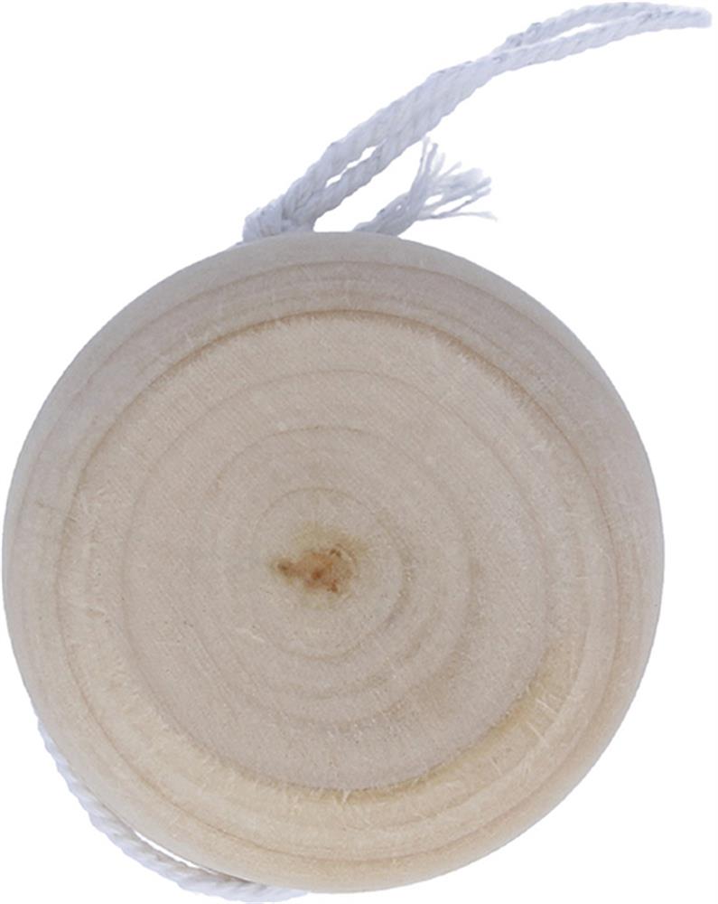 Yo-yo en bois personnalisé NATUS, dos