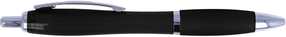 Stylo bille prise souple personnalisé RIOCOLOUR, corps gauche